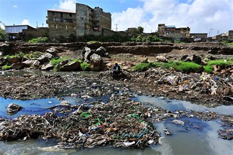 river pollution in kenya
